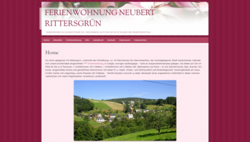 Home - Ferienwohnung Neubert Rittersgrün - Urlaub und Ferien im oberen Erzgebirge - ferienwohnung-neubert_de